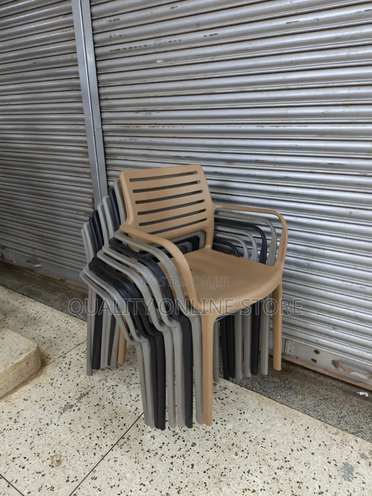 Spaced Back Plastic Chairs Plastic Chairs