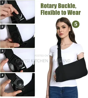Breathable Arm Sling Shoulder Elbow Waist Injury,Medical Immobilizer