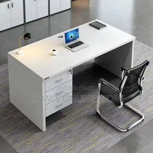 Office Table Desk in White
