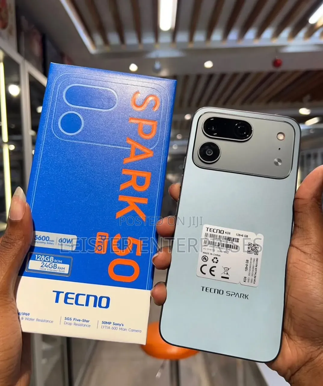 New Tecno Spark 50 Pro 256 GB Black