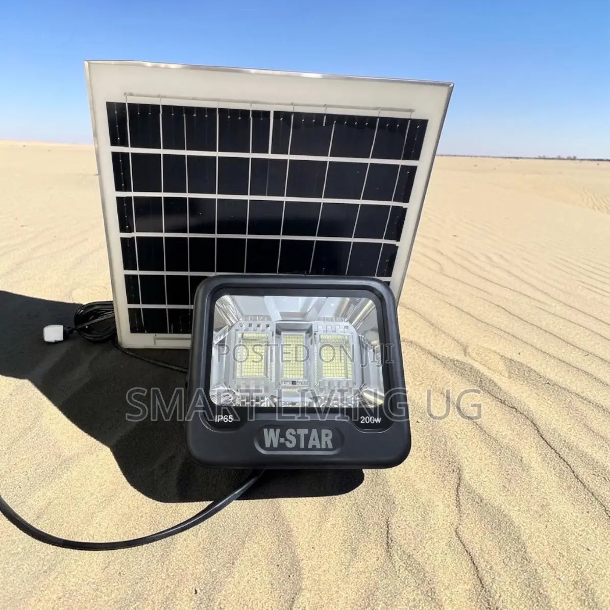 W-Star 200W Solar Light for Maximum Night Illumination