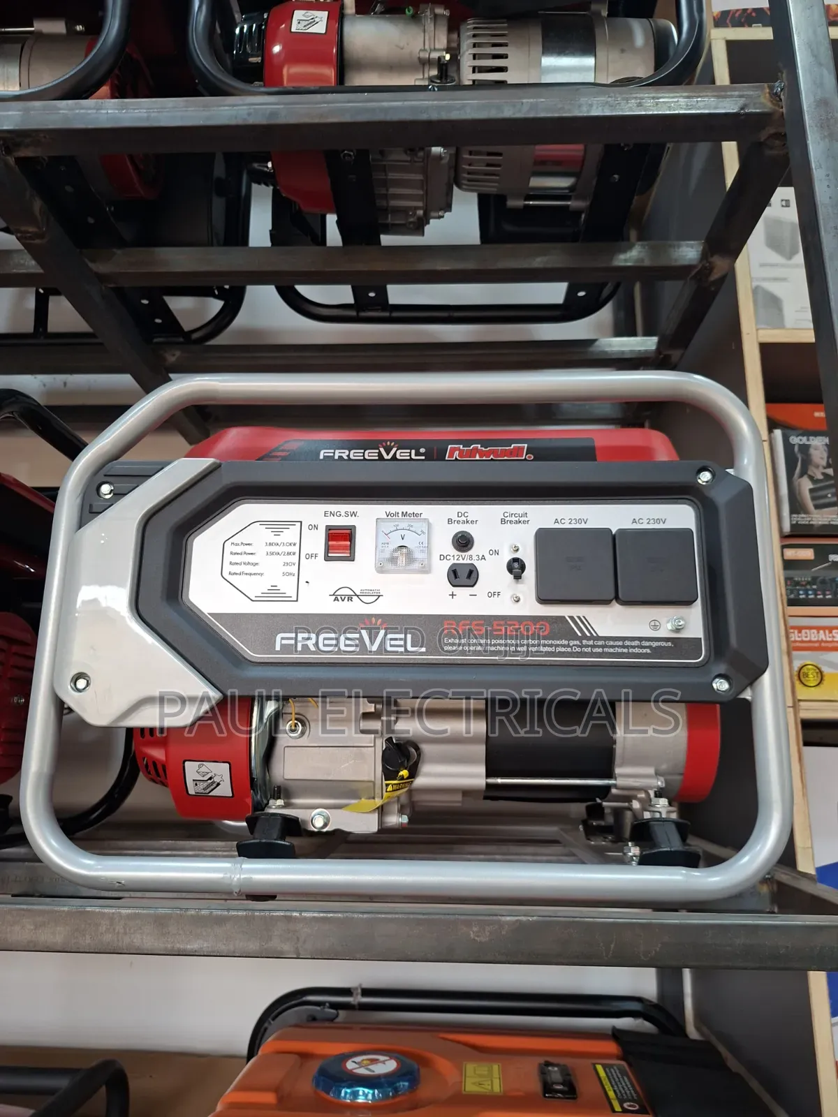 Maxmech Generator 3.5kva Gasoline