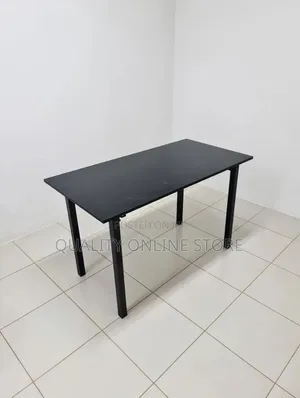 120cm Black Wooden Foldable Dining Table Wooden Foldable Dining Table