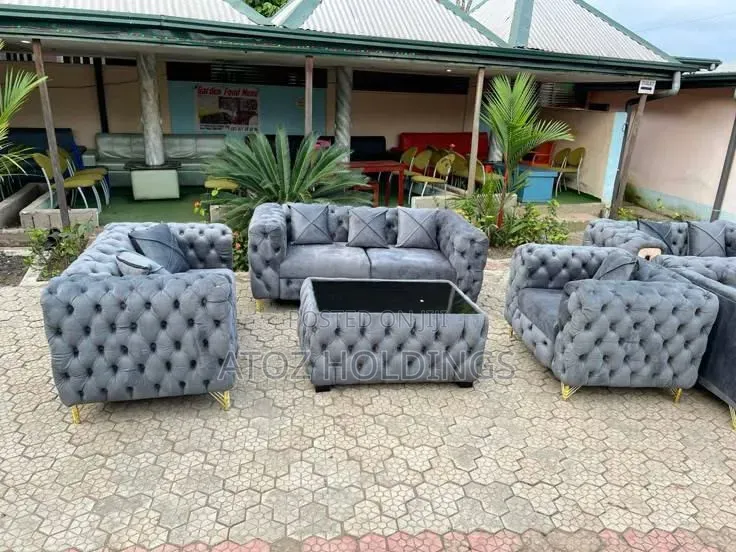 Sofa Sets/Malcom 6 Seaters Chesterfield Velvet Sofas From 2,000,000/-