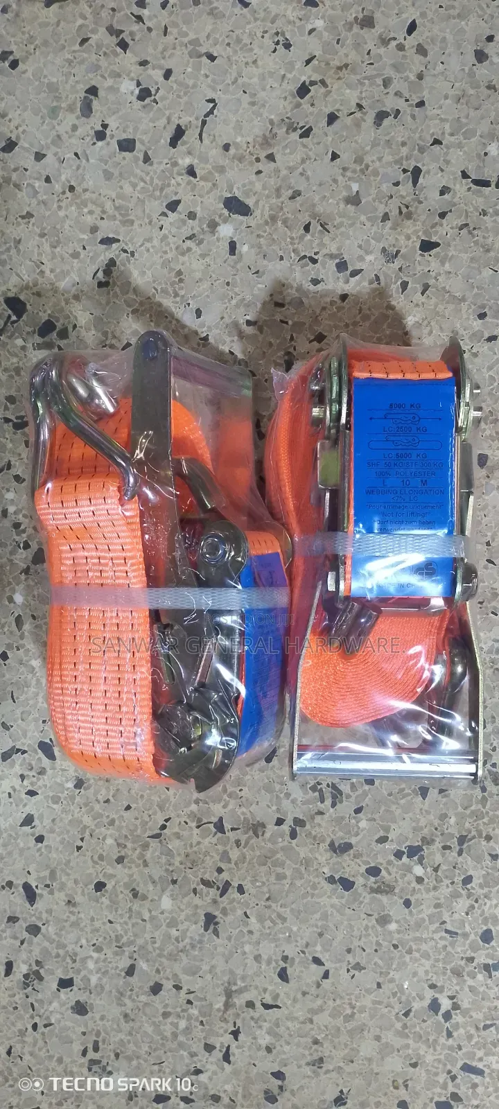 Cargo Belts-10m/Rachet Cargo Belts (5000kgs)