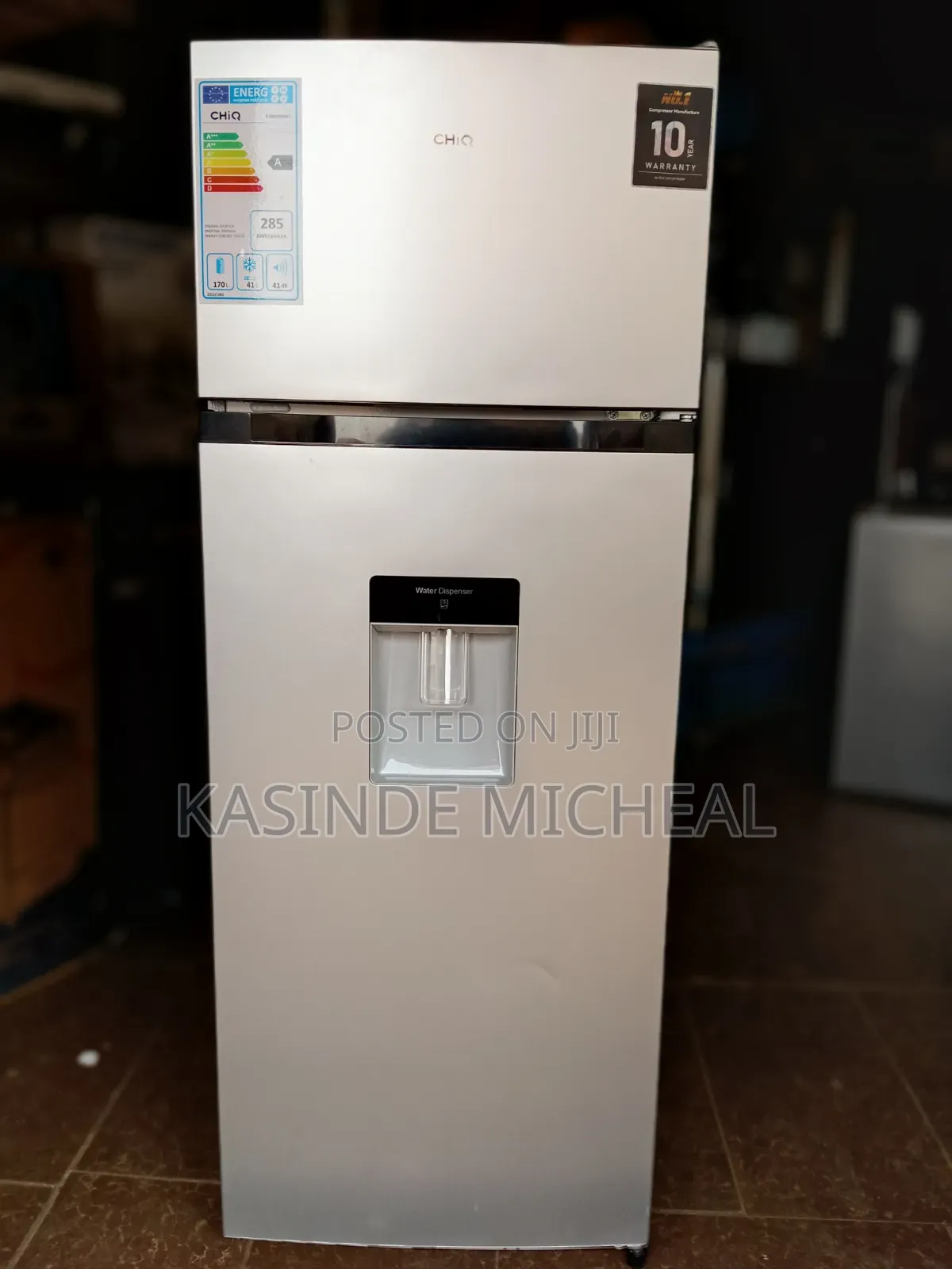 270litres Chiq Refrigerator Double Door