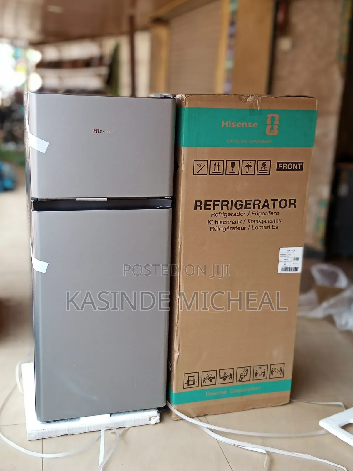 160litrs Hisence Refrigerator Double Door