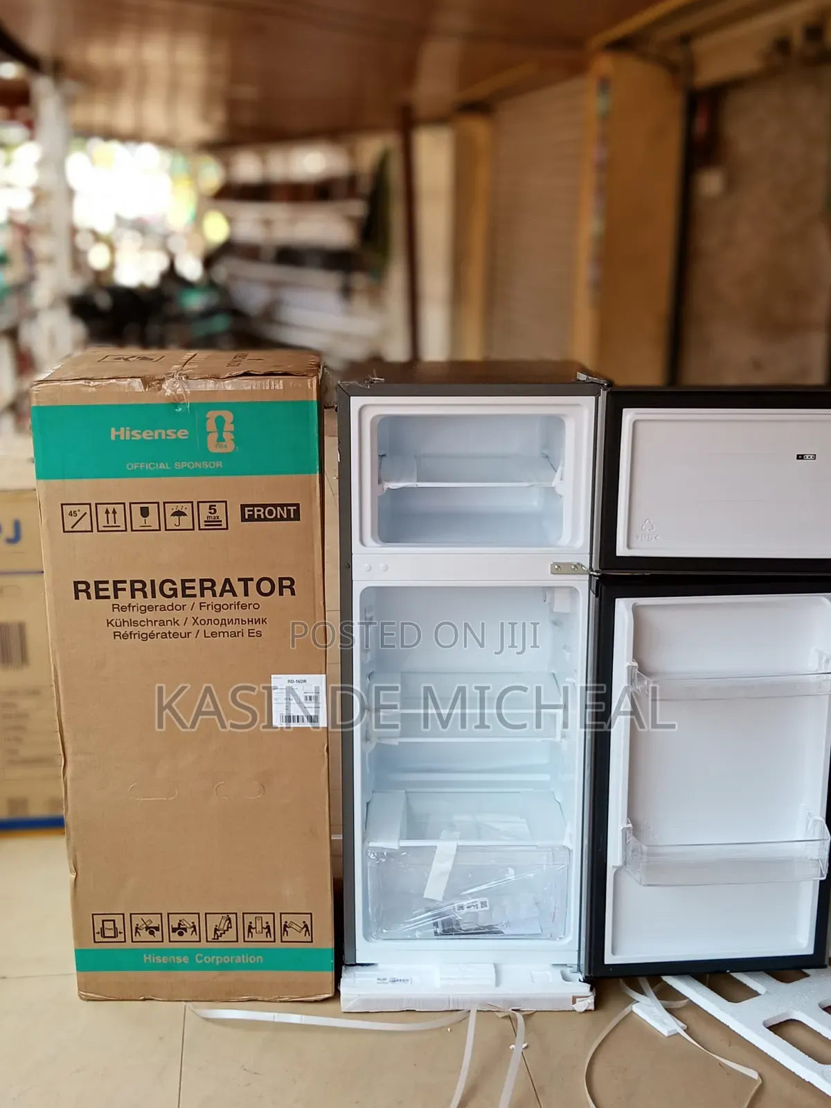 160litrs Hisence Refrigerator Double Door