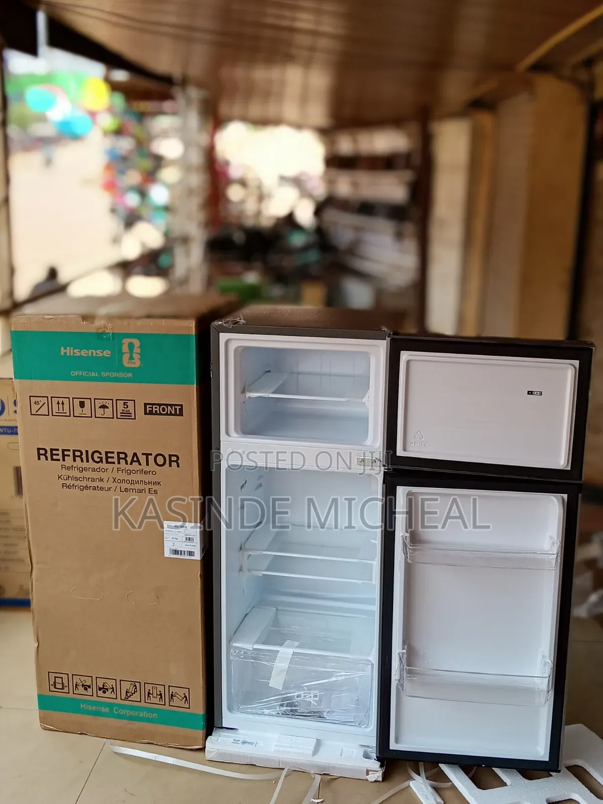 160litrs Hisence Refrigerator Double Door