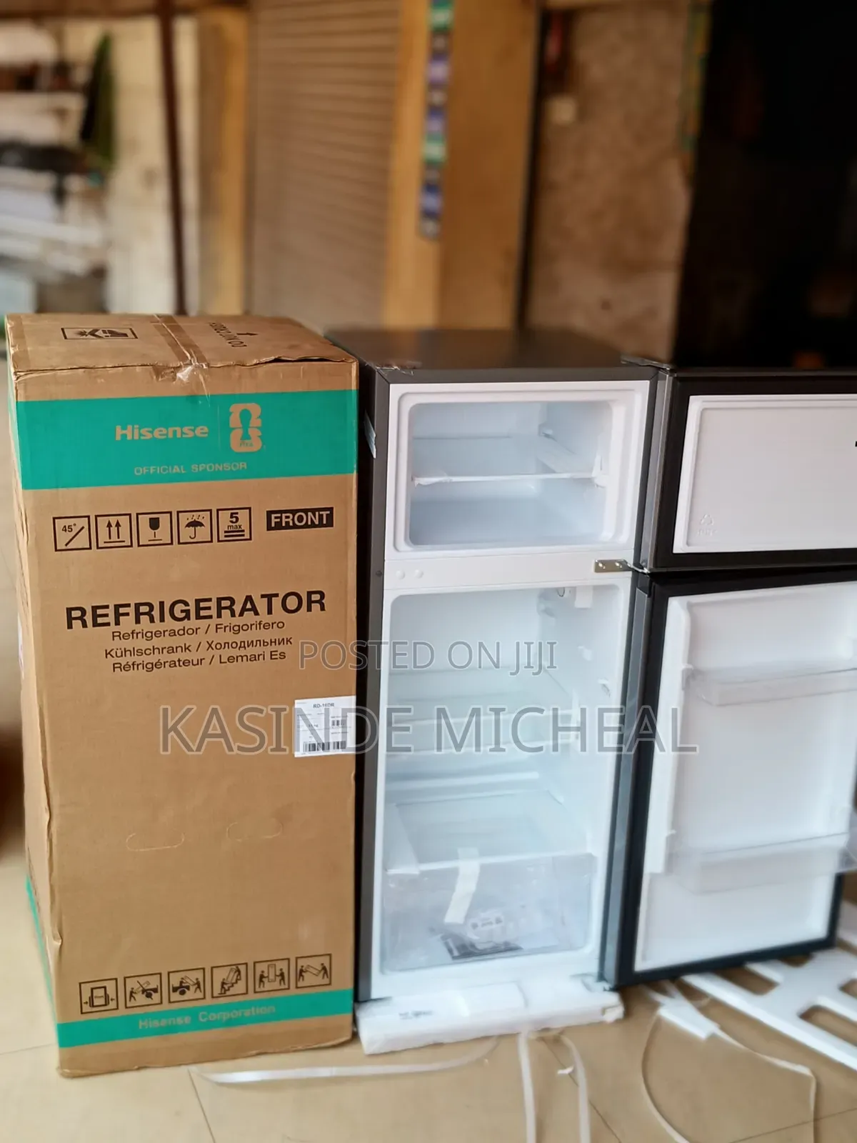 160litrs Hisence Refrigerator Double Door
