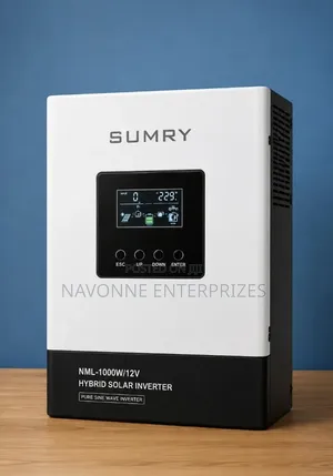 SUMRY NML 1000W 12V Hybrid Solar Inverter Pure Sine Wave