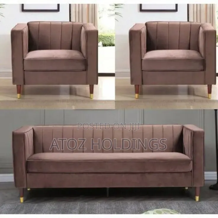 Sofas/Excellent Box Sofas in Any Colour Velvet From 1,450,000/-