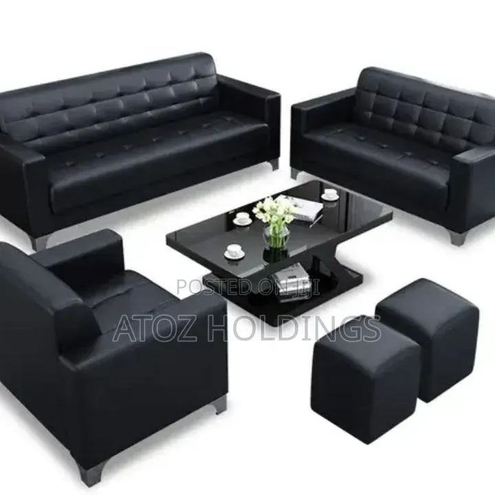 Sofas/6 Seaters Leather Box Sofas I'm Any Colour From 1,600,000/-