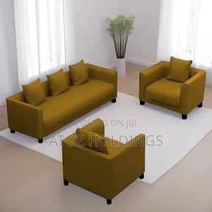 Sofa Sets/Slim 5 Seaters Box Sofas in Any Colour From 1,480,000/-