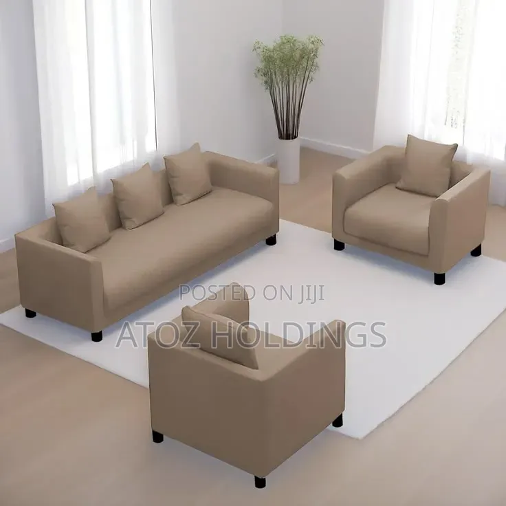 Sofa Sets/Slim 5 Seaters Box Sofas in Any Colour From 1,480,000/-