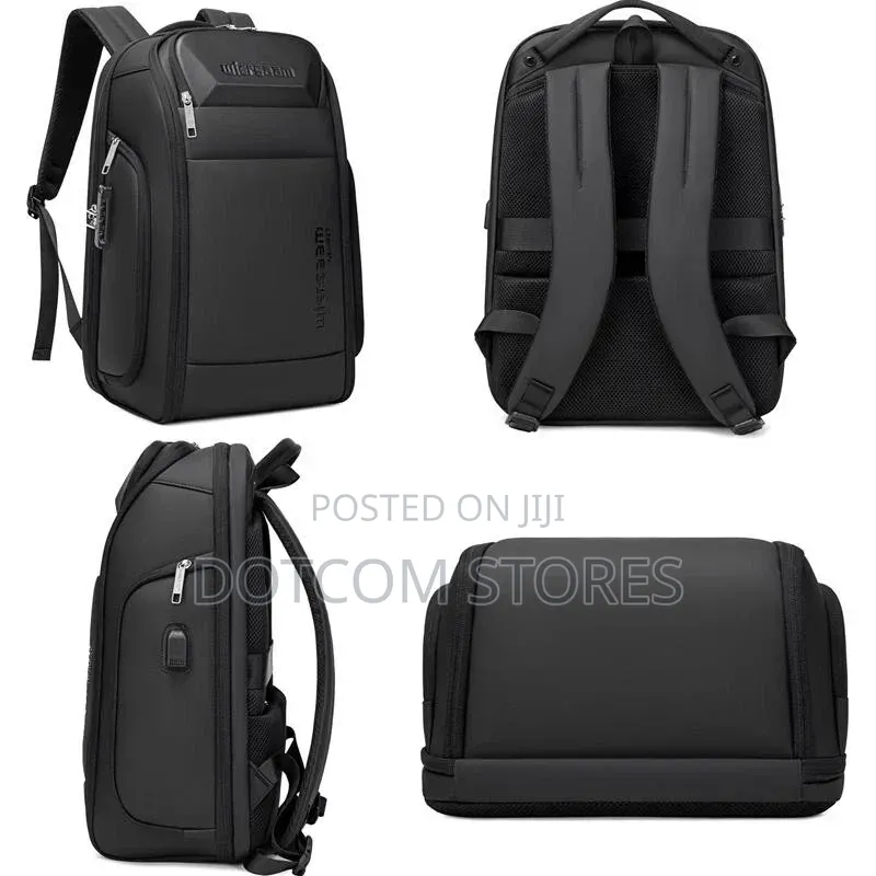 Waterproof Anti-Theft Laptop Backpack With USB Port and Lock