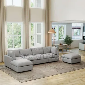 Sofas/6 Seater Sectional Poufed Sofas in Any Colour From 1,500,000/-