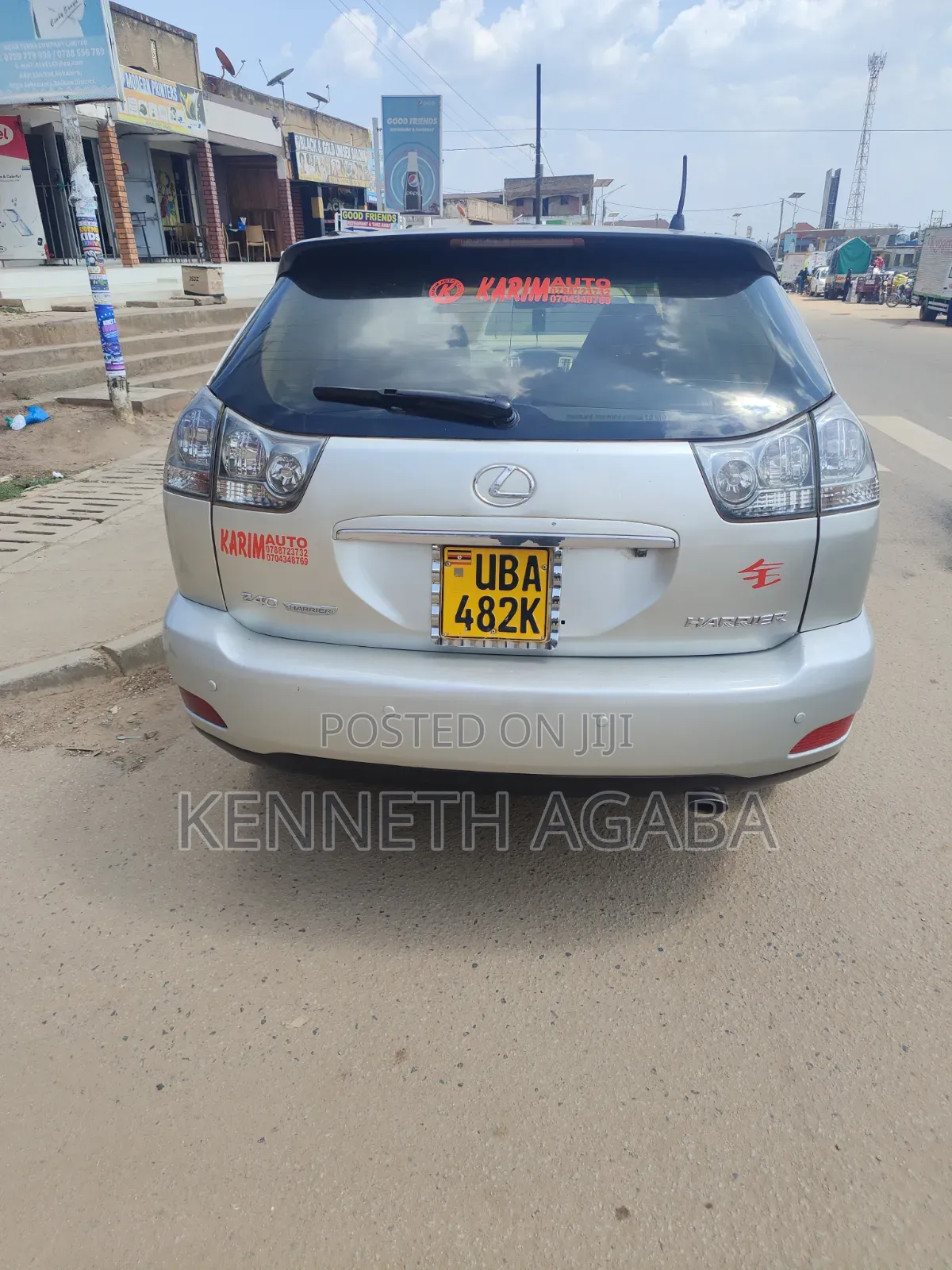 Toyota Harrier 2003 Silver