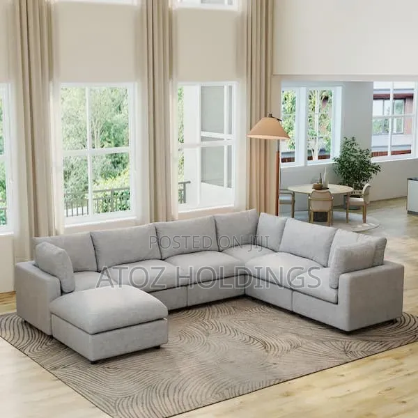Sofas/Paulina 6 Seaters U Sofas in Any Colour From 1,700,000/-