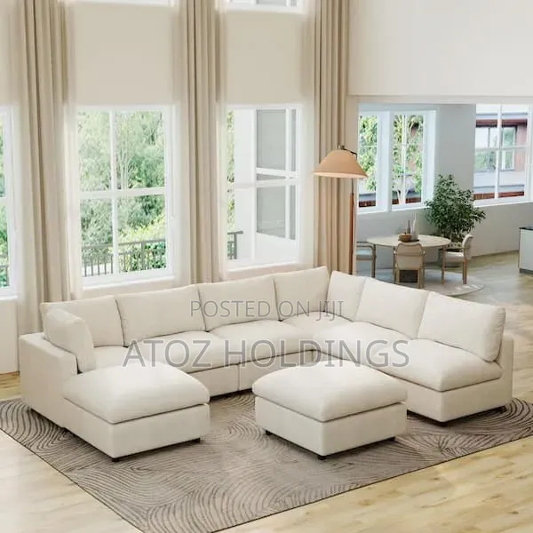 Sofas/Paulina 6 Seaters U Sofas in Any Colour From 1,700,000/-