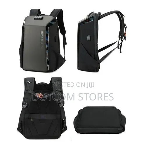 Wiersoon Laptop Bag for Travel With Password Lock(Space Gray)