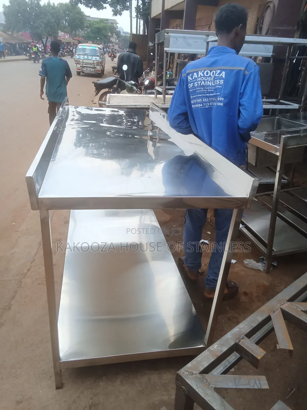 Stainless Steel Working Packing Table