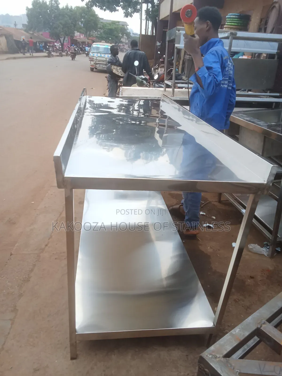 Stainless Steel Working Packing Table
