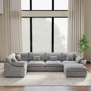 Sofas/Bonita Sectional U Sofas 6 Seater in Any Colour From 1,660,000/-