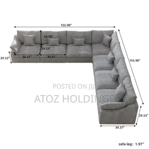 Sofas/World Class 7 Seaters L Sofa Couches in All Colours 1,700,000/-