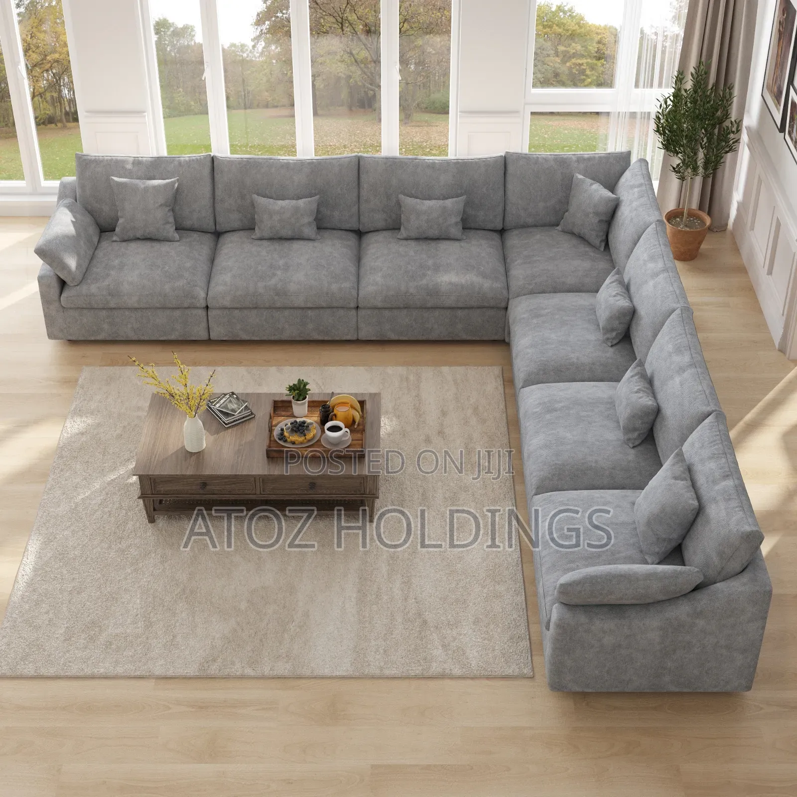 Sofas/World Class 7 Seaters L Sofa Couches in All Colours 1,700,000/-