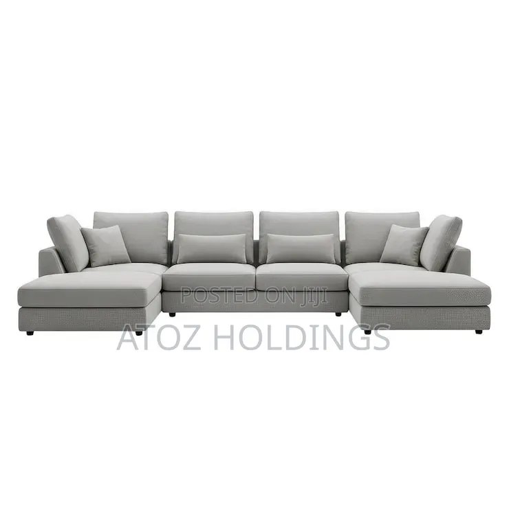 Sofas/Alcapon 5 Seater U Sofas in Any Colour/Material From 1,555,000/-