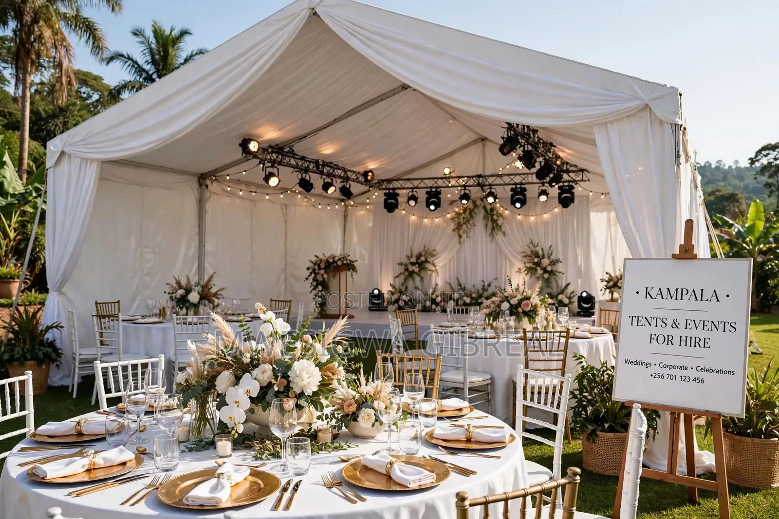 MG EVENTS - Sound, DJ, Generator Decor Hire - Kampala