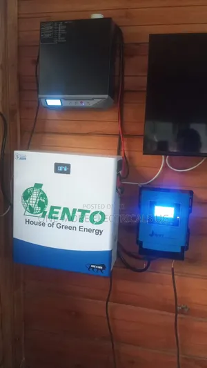Complete Solar System Lithium Battery 200ah/12v, Inverter 1100kva, Etc