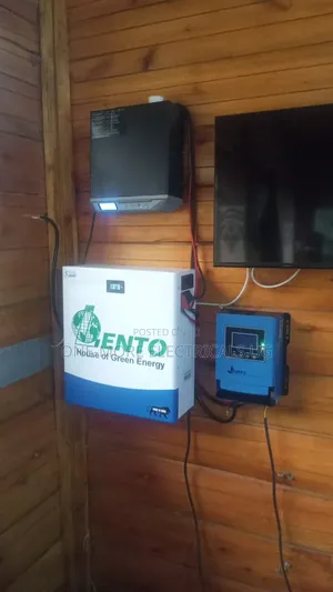 Complete Solar System Lithium Battery 200ah/12v, Inverter 1100kva, Etc
