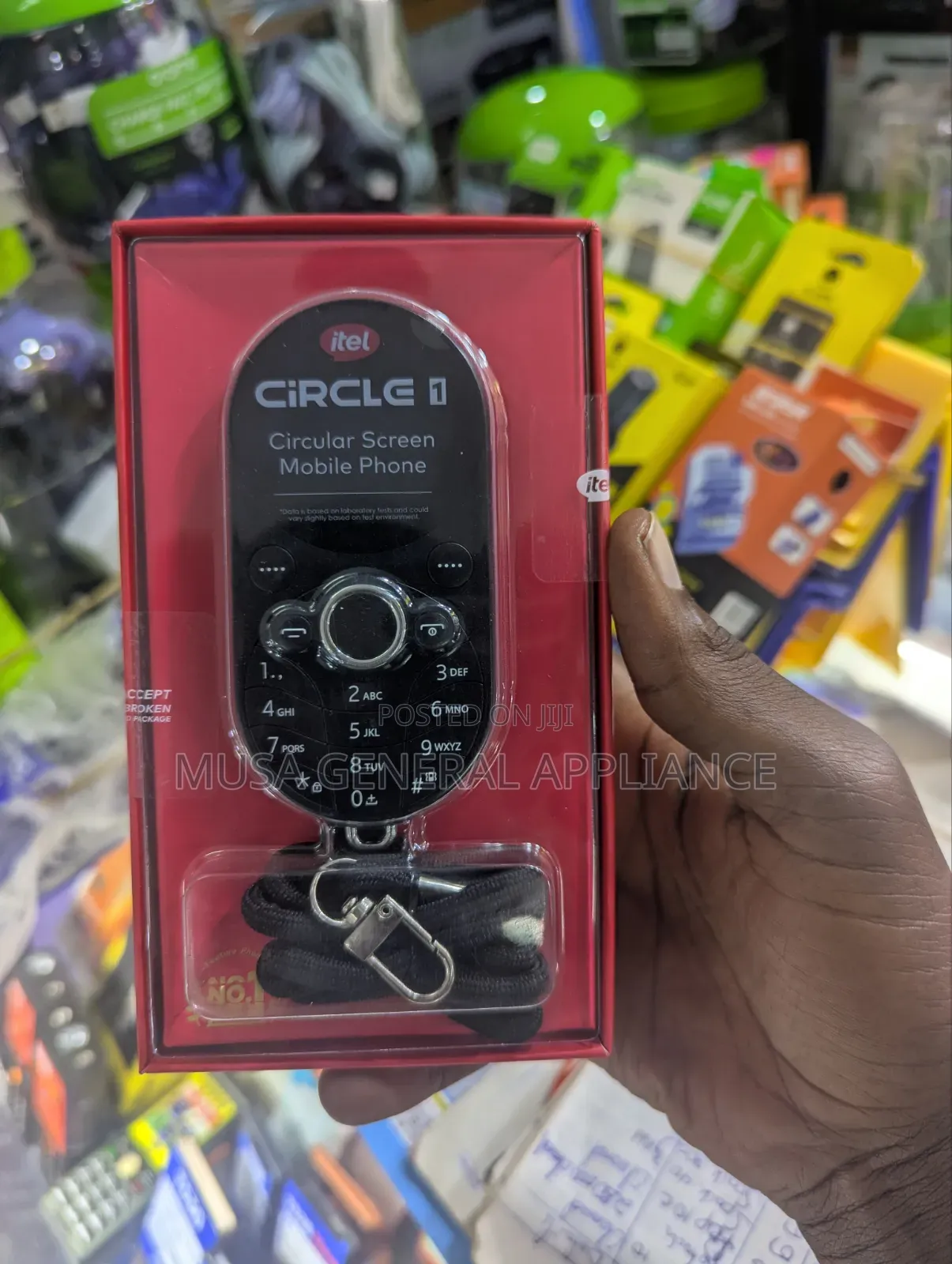 New Itel Circle 1 Black