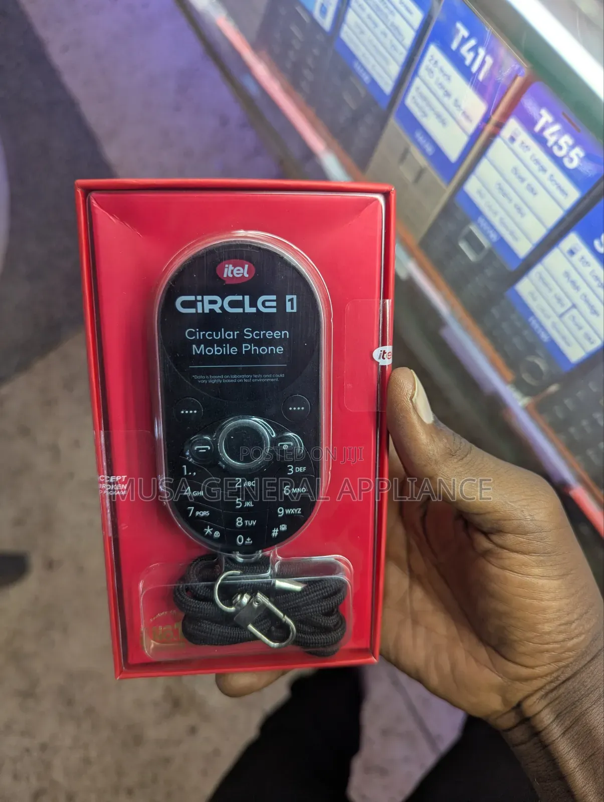 New Itel Circle 1 Black