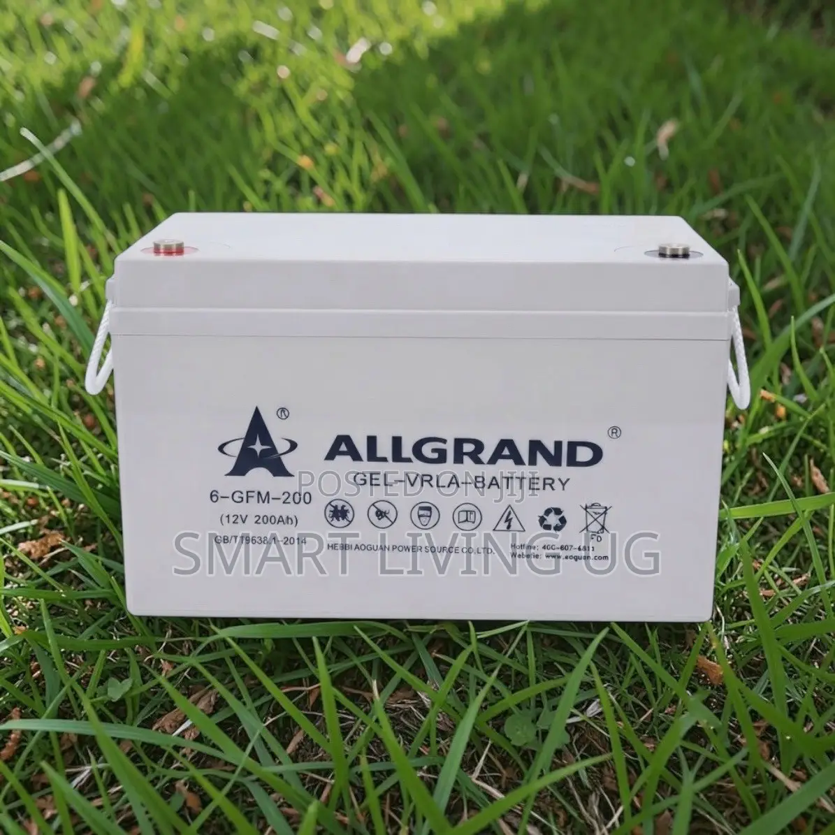 Heavy-Duty Allgrand 200Ah Battery for Off-Grid Power