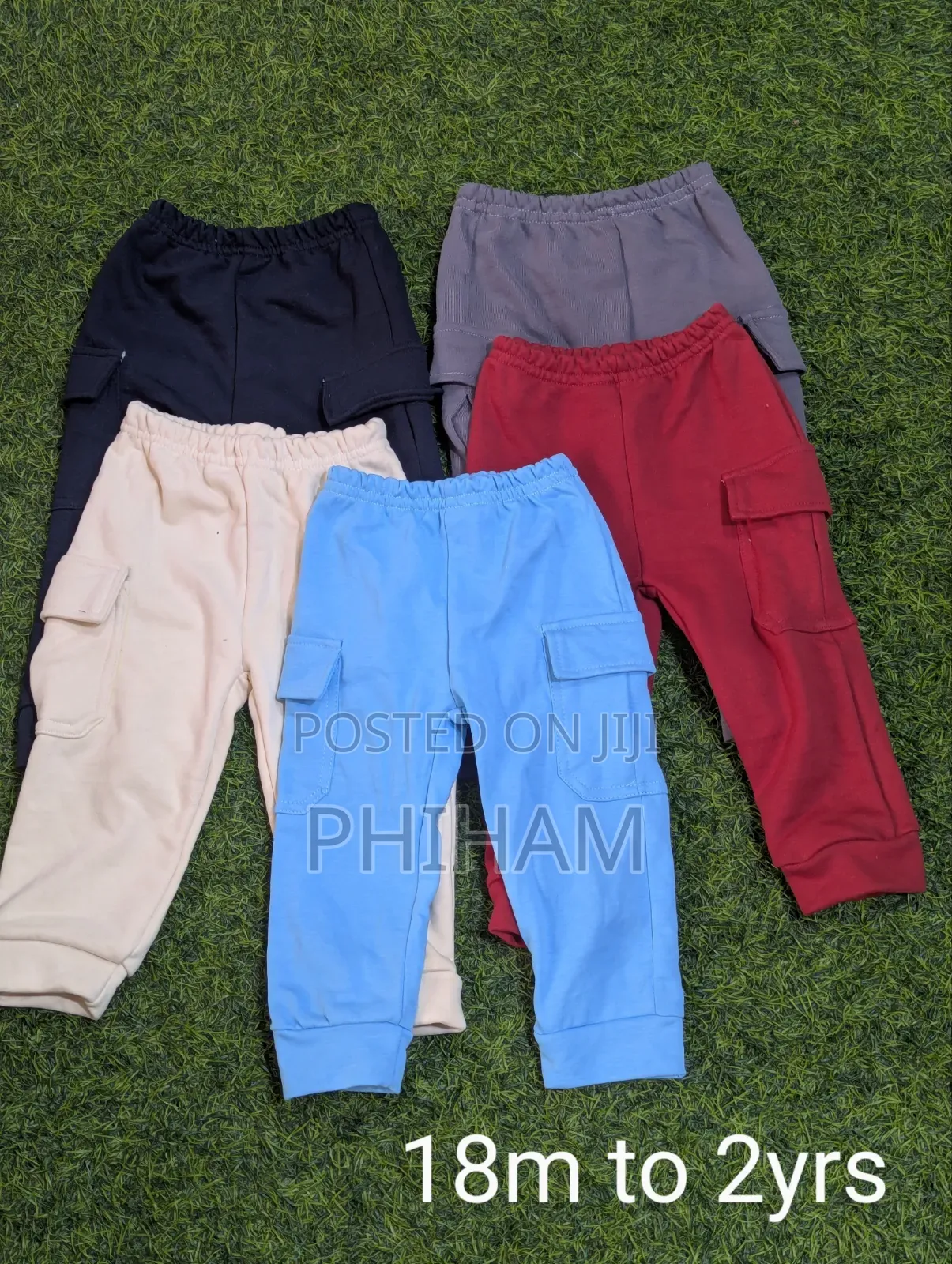 Kids 5pc Set Sweat Pants(18m to 3yrs)