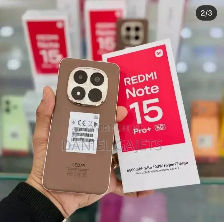 New Xiaomi Redmi Note 15 Pro+ 512 GB Bronze