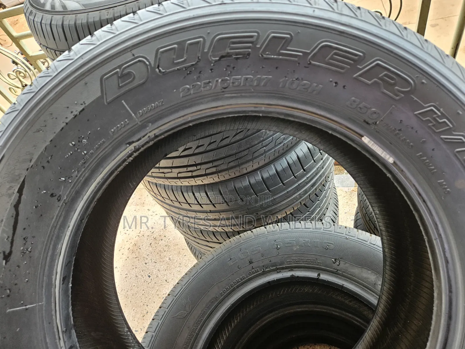225 65 R17 Bridgestone DUELER HL Tires Direct From Japan the Original