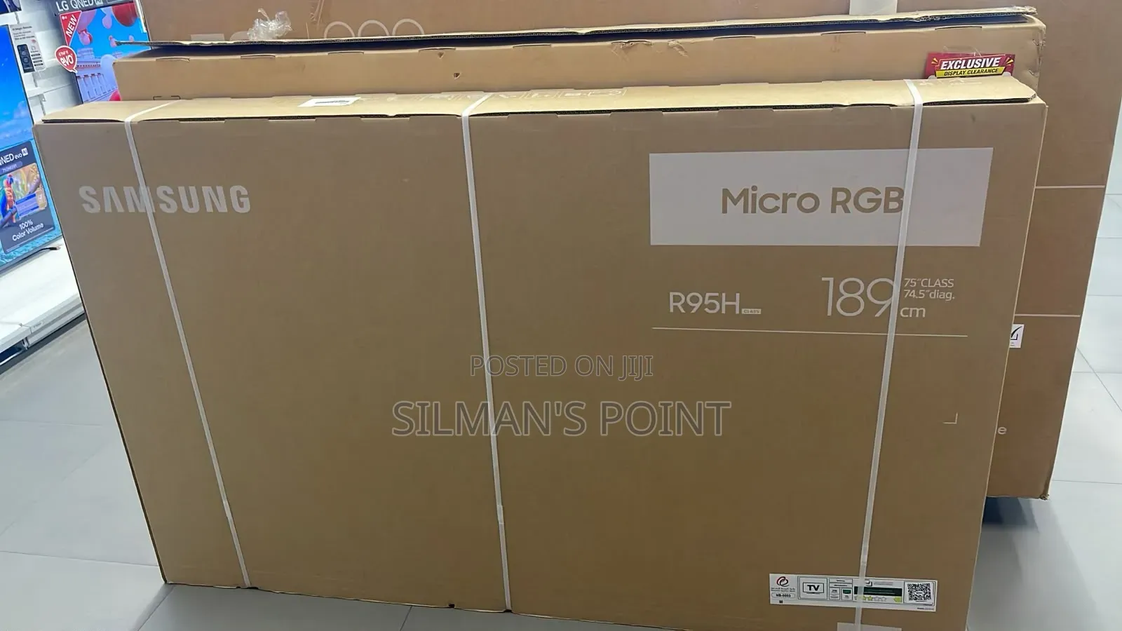 Samsung 75" R95h Micro RGB TV 2026 Model