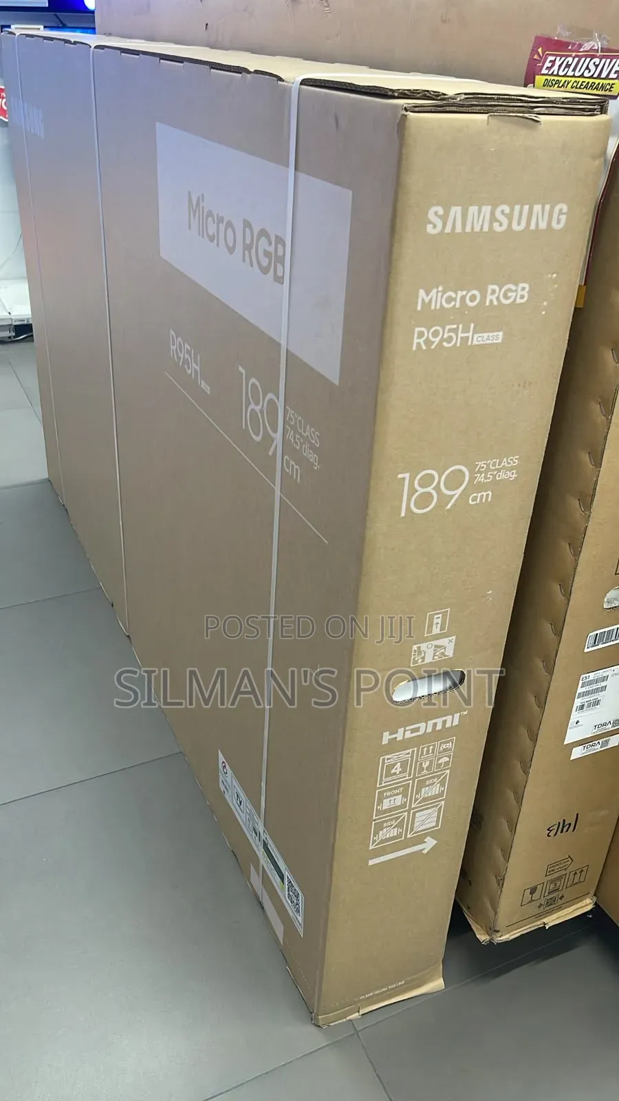 Samsung 75" R95h Micro RGB TV 2026 Model
