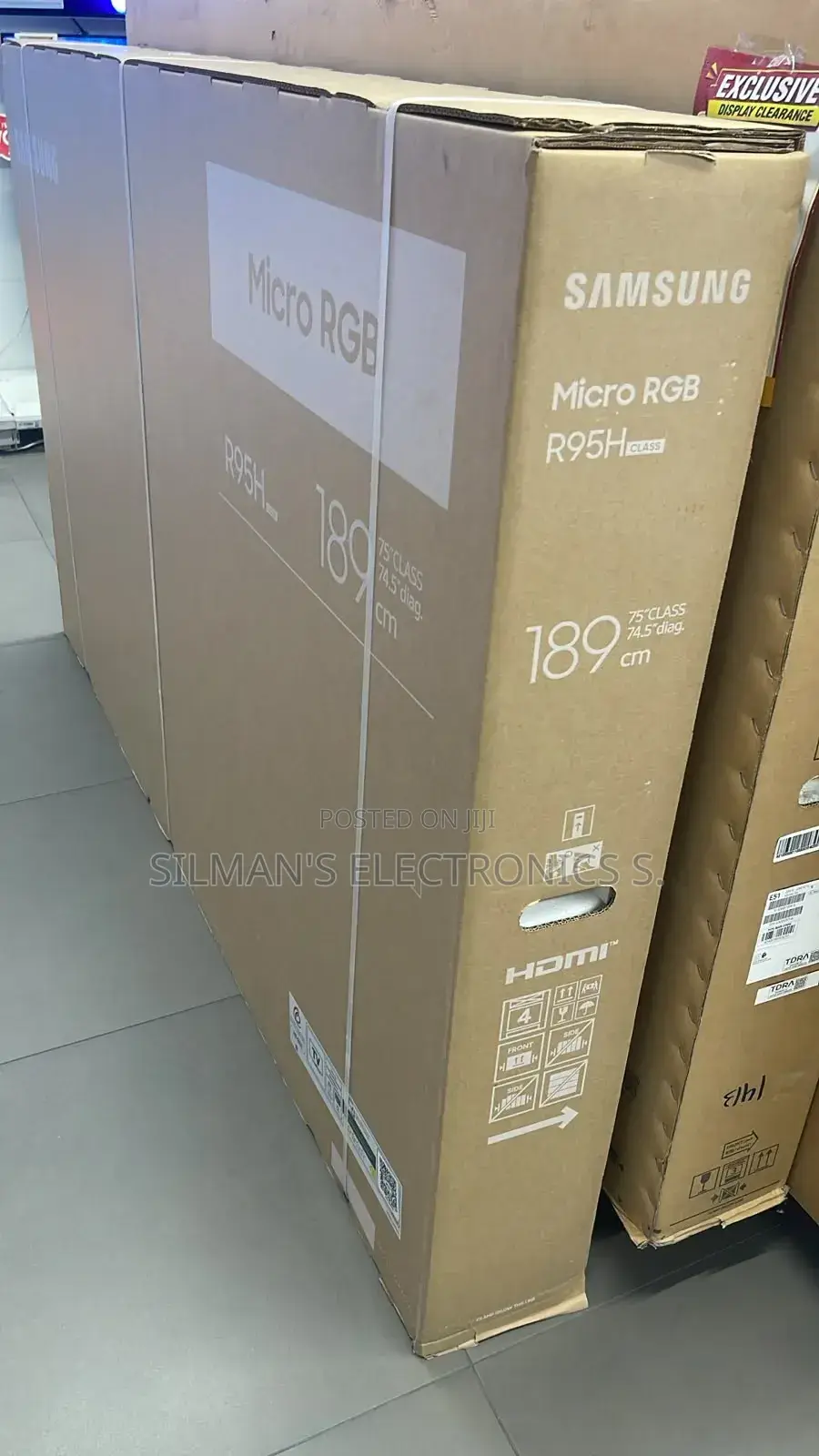 Samsung 75" R95h Micro RGB TV 2026 Model