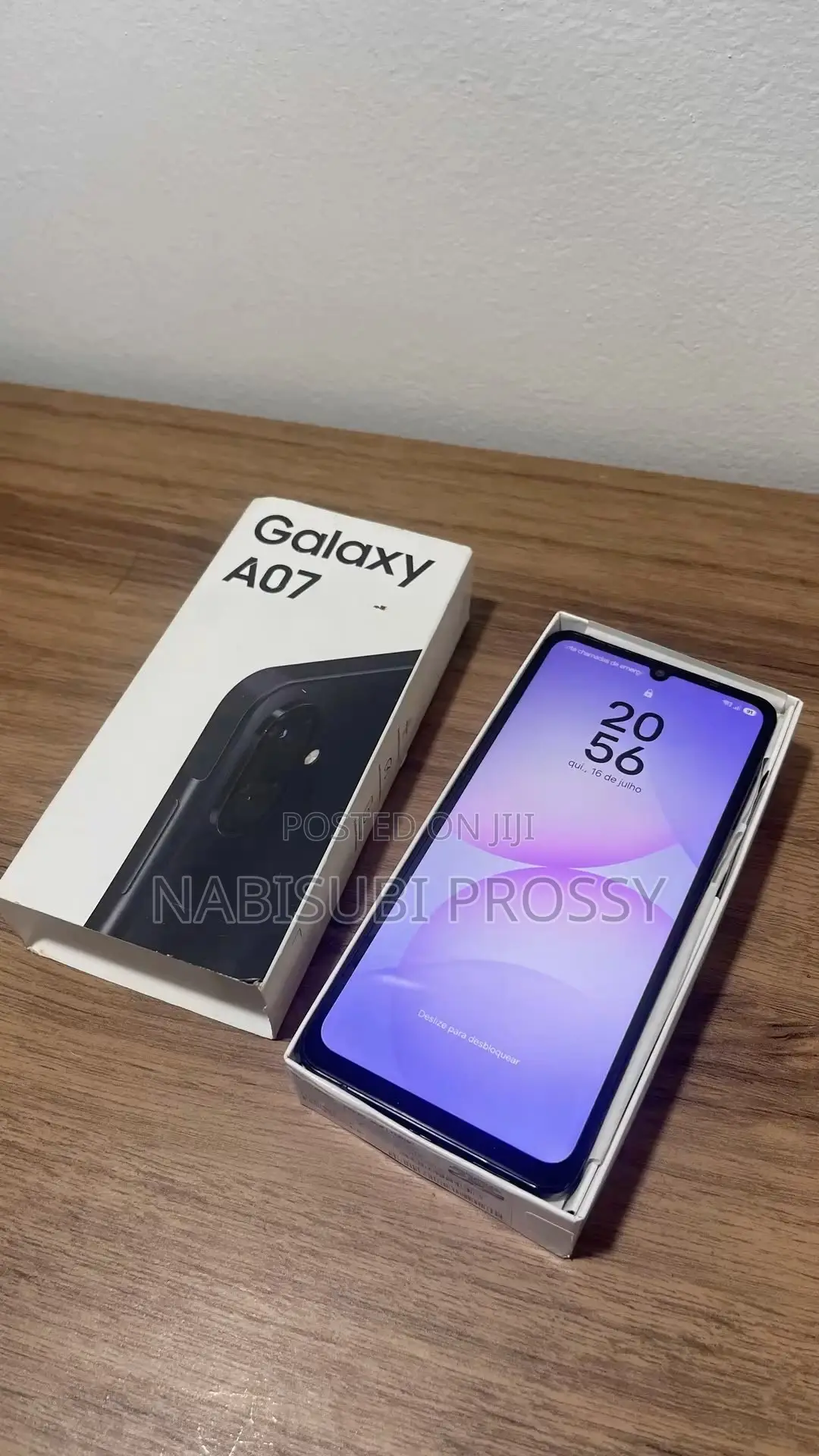 New Samsung Galaxy A07 128 GB Black