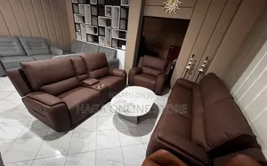 Recliner Leather Sofa 3+2+1
