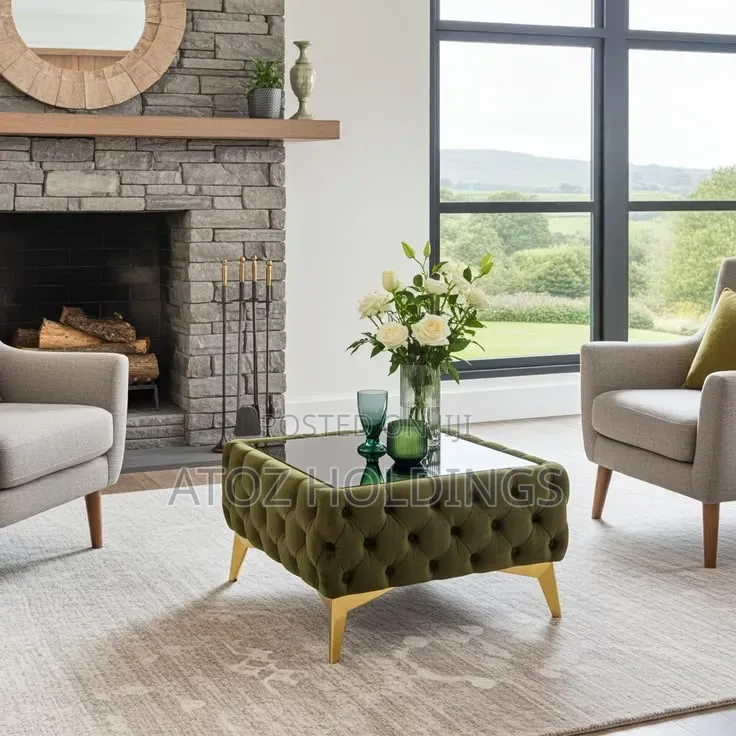 Poufs/Square Chesterfield Center Table Poufs Any Colour From 399,000/-