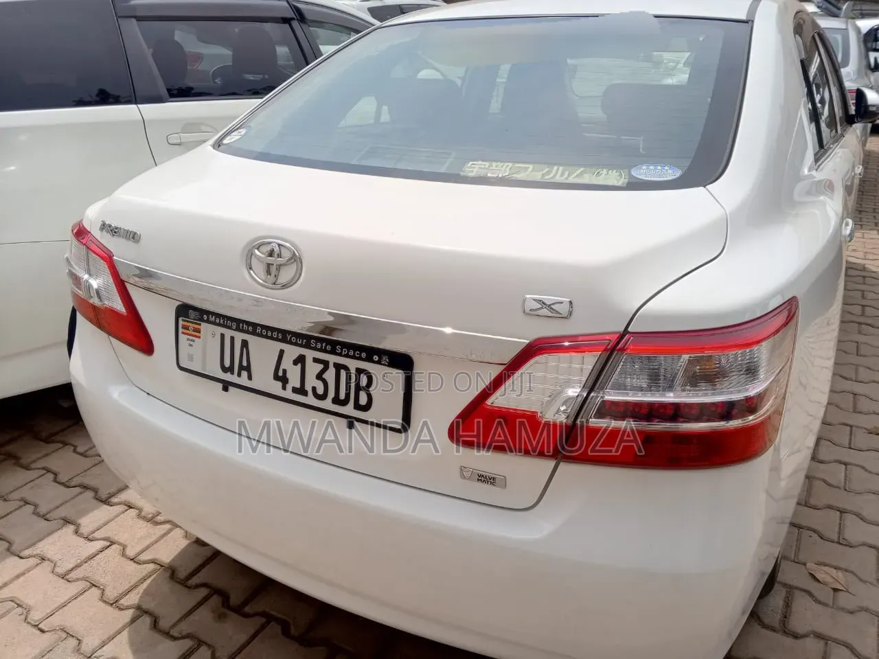 Toyota Premio 2012 White