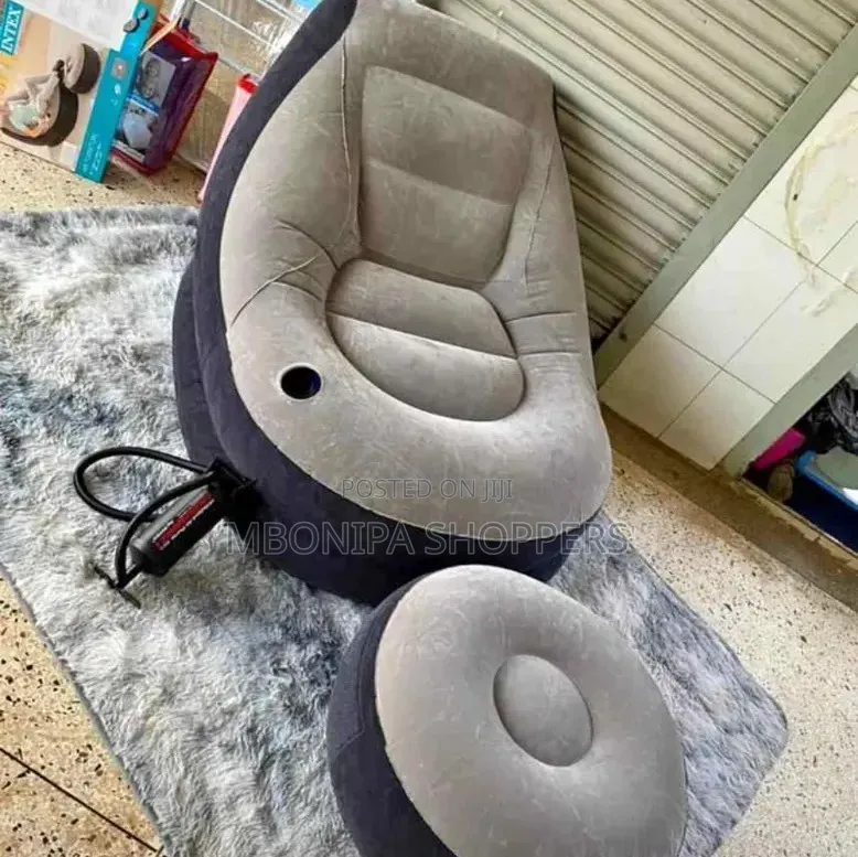 Intex Inflatable Air Sofa With Footrest