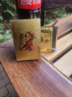 Gold Playing Cards / Matatu