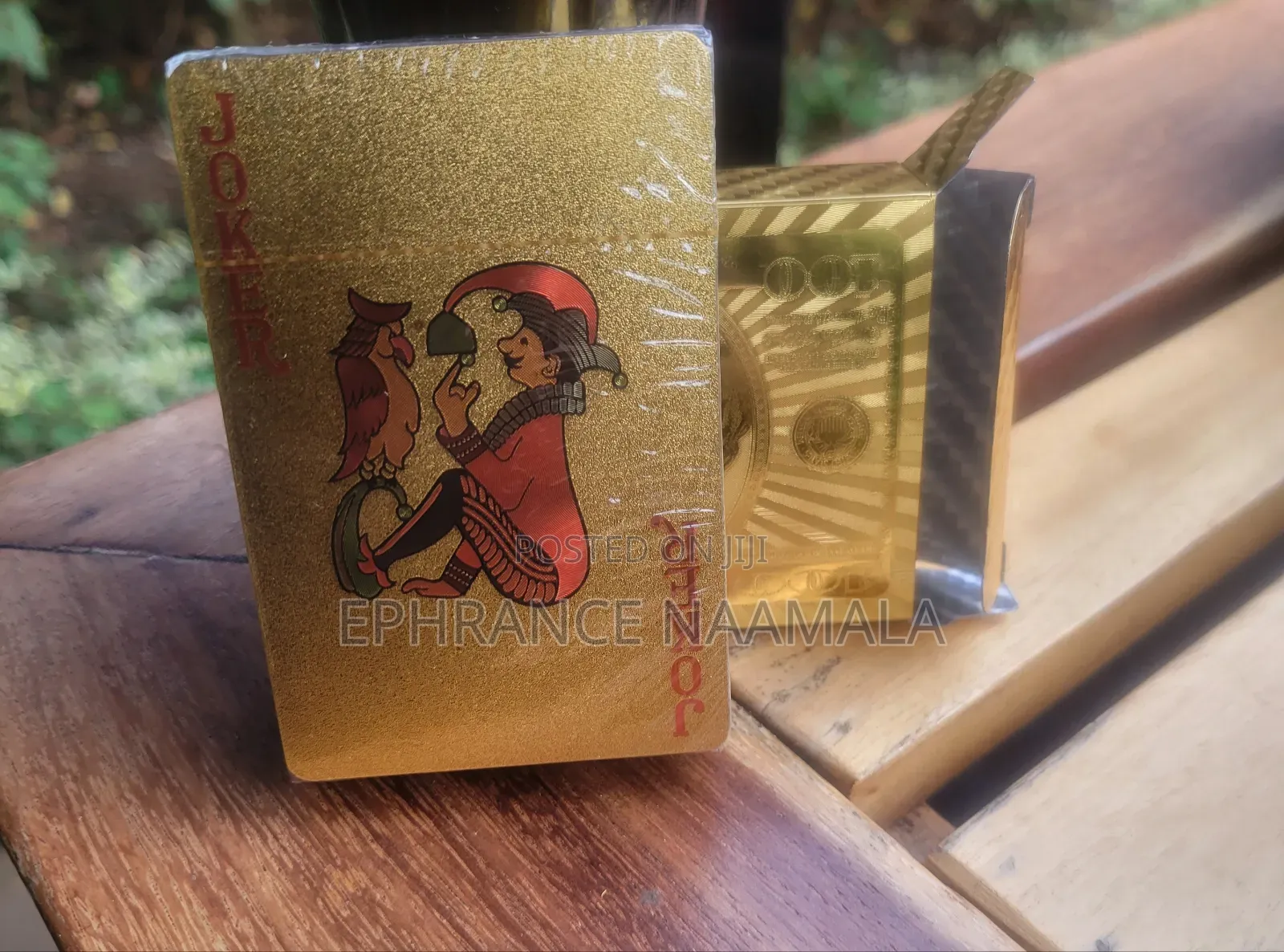 Gold Playing Cards / Matatu